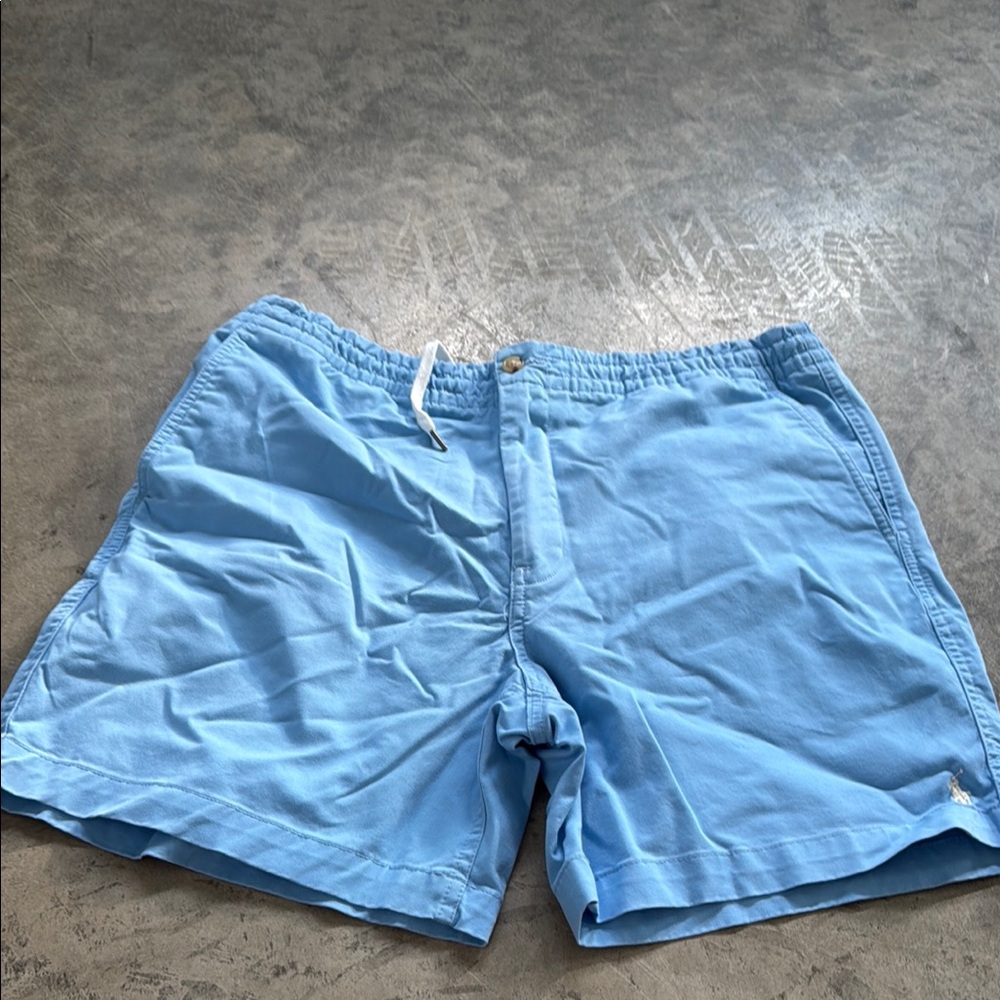 Ralph Lauren Sky Blue Stretch Shorts